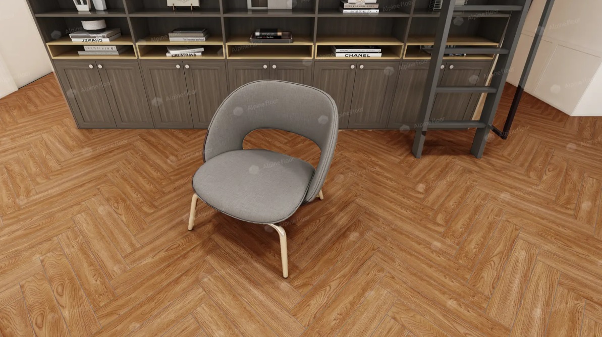 Ламинат Alpine Floor Herringbone 12 LF105-10 Дуб Венето
